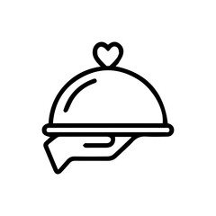 Fototapeta premium Serving Love Meal