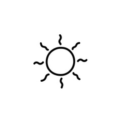 Simple Sun Icon