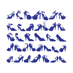 Make a Professional High Heels Icon Vector