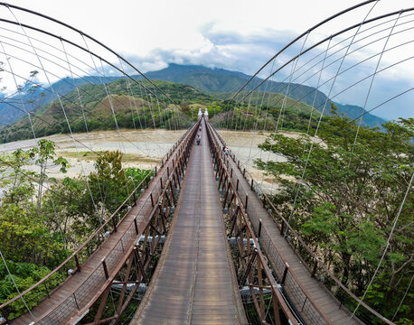 Santa Fe de Antioquia, Colombia. February 15, 2026. The Western Bridge was declared a National Monument in 1978.