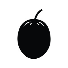 Mixed Silhouette Icon Set People Food Animal Object Collection Editable Minimal Vector Pack