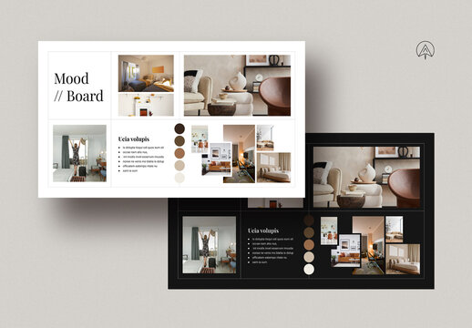 Mood Board Design Template