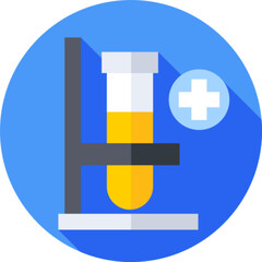 Test Tube Laboratory Science Experiment Icon