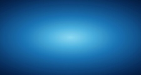 Obraz premium Vibrant blue gradient background with bright central light