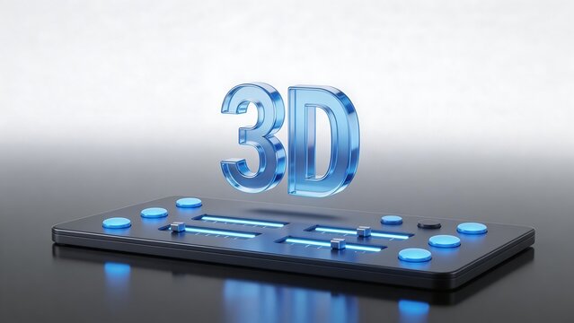 3D technology control panel