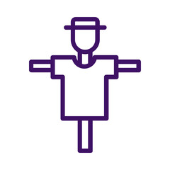 Obraz premium A person wearing a chef's hat and apron, holding a ladle, ready to cook.