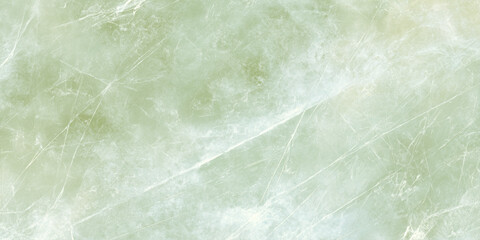 64luxurious light green onyx marble texture background with soft white mineral veins organic mineral patterns, creating a sophisticated and calming aesthetic. © Daiyan