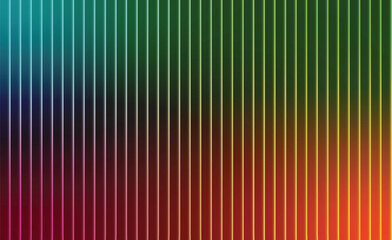 Fototapeta premium Vibrant rainbow gradient background with vertical lines