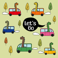 playful dinosaur seamless pattern kids design cute wallpaper decoration