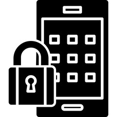 Fototapeta premium Passcode Icon