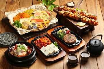 Fototapeta premium Traditional Korean Table