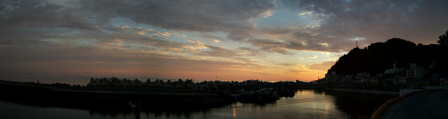 울릉도 천부항 2007년