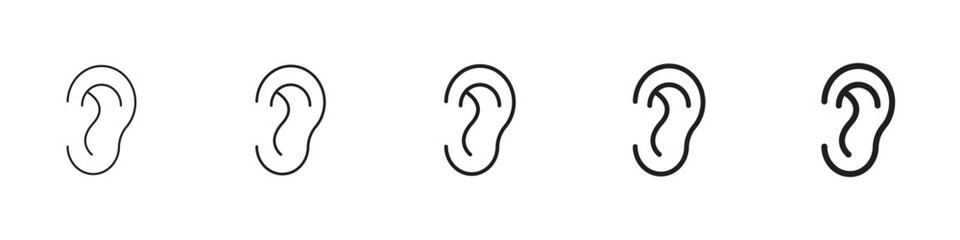 Fototapeta premium Ear icon