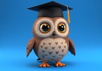 卒業フクロウの輝き