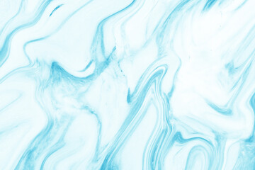 Obraz premium Blue marble texture background pattern with high resolution