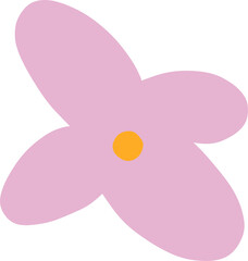 Lilac flowers in full bloom at spring flower festival