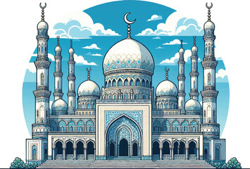 graetful and wonderfull mosque