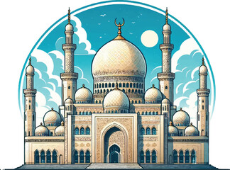 graetful and wonderfull mosque