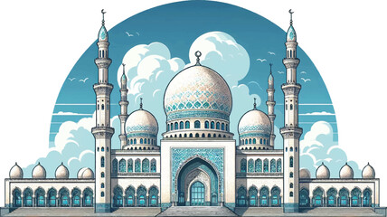 graetful and wonderfull mosque