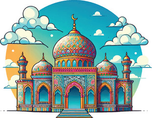 graetful and wonderfull mosque