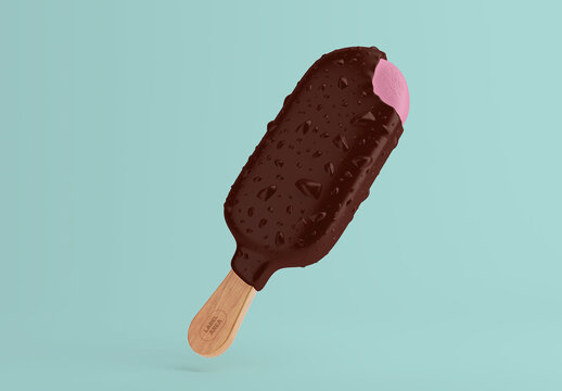 Popsicle Stick Mockup