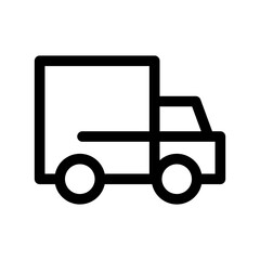 Fototapeta premium Delivery Truck Icon