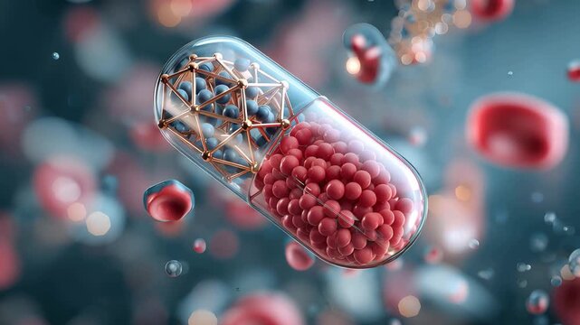 Innovative ai drug discovery with advanced capsules in a dynamic floating environment