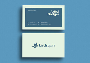 Modern Minimal Corporate Business Card Design