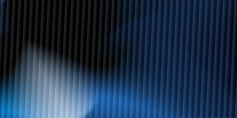 Dramatic abstract blue wave dark background vertical stripes electric glow