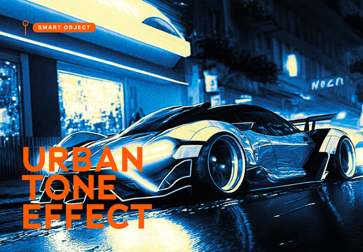 Urban Tone Photo Effect Template