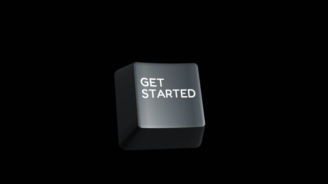 Modern 3D Call To Action Button Title Animation
