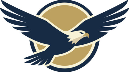 Fototapeta premium Majestic Eagle Logo Design for Business Branding & Corporate Identity