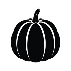 acorn squash silhouette vector illustration © MstHumaira