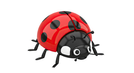 Obraz premium Cartoon Ladybug