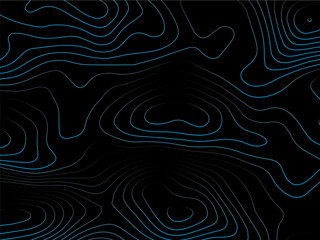 Topography background. Vector banner. Topography background. Vector geographic contour map. Background of the topographic map. Topographic map lines, contour background.  © MOHAMAD