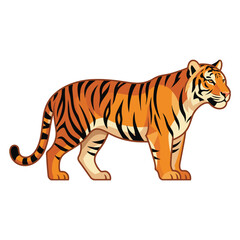 Obraz premium tiger in vector image animal high resolution