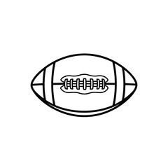 vector illustration of a volleyball