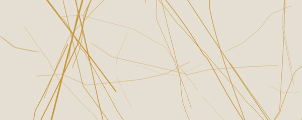 Obraz premium Gold Kintsugi crack pattern on whitish background