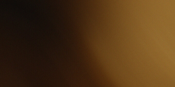 Dark brown and gold gradient texture with heavy grain