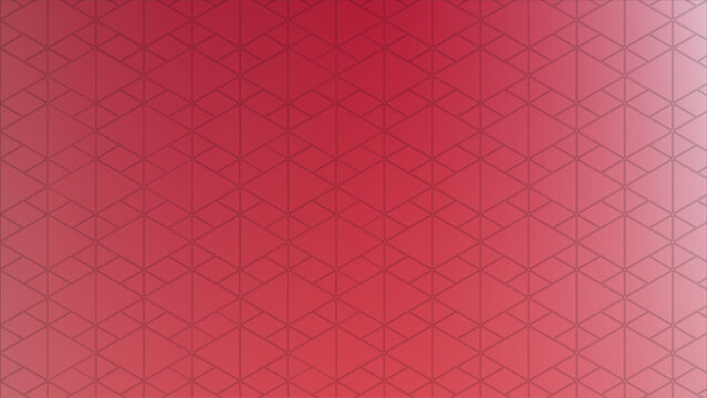 Geometric Red Pattern Seamless Texture Design Background
