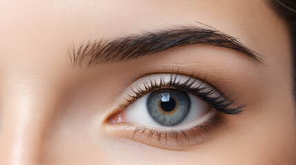 Obraz premium Close eyelids filled stroke