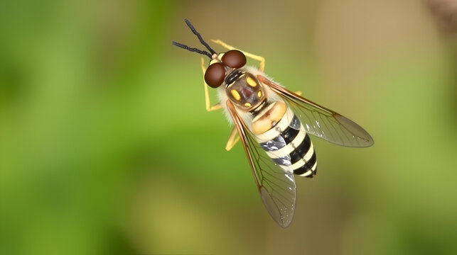 Sphaerophoria scripta - Long hoverfly - Syrphe porte-plume
