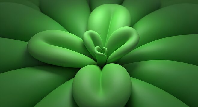 A vibrant green succulent with plump rounded leaves arranged in a rosette pattern on a white background.