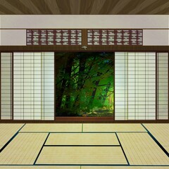 縁側のある和室