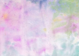 Fototapeta premium blurred watercolor painting of abstract background