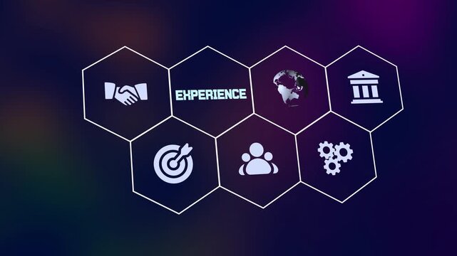 Customer experience icon representing user satisfaction, professional expertise, quality service delivery, and emotional brand connection
