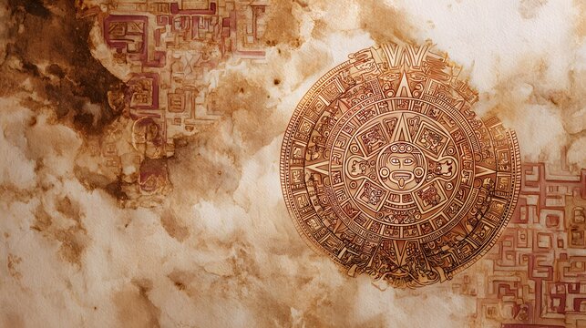 Ancient Mesoamerican Calendar Artistry Reveals Rich Cultural Heritage and Timeless Tradition