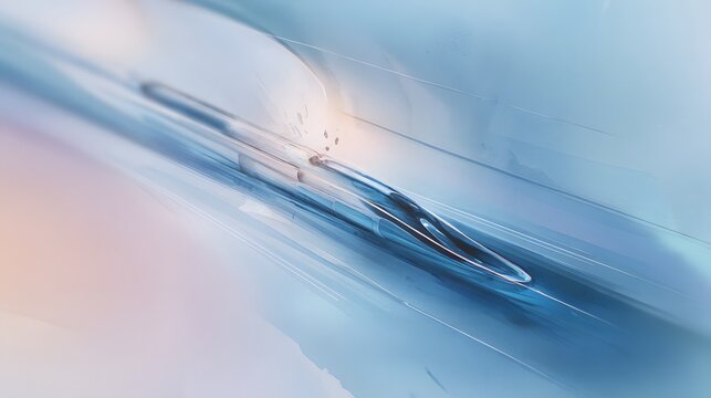 Futuristic hyperloop pod speeds through a gleaming tunnel showcasing modern transportation design and innovative technology