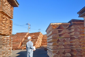 木材資源・国産材を管理する