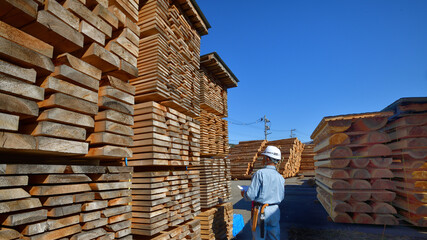 木材資源・国産材を管理する